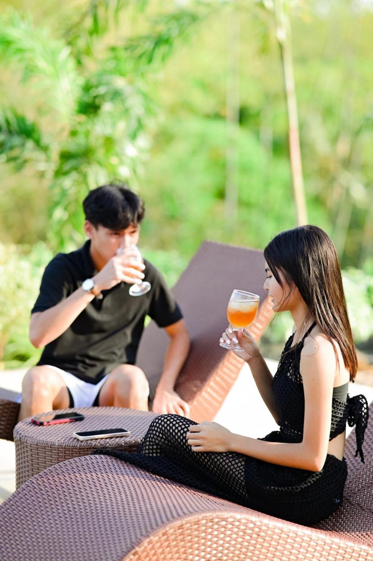 Redwood Cabin Bolinao Eksteriør billede